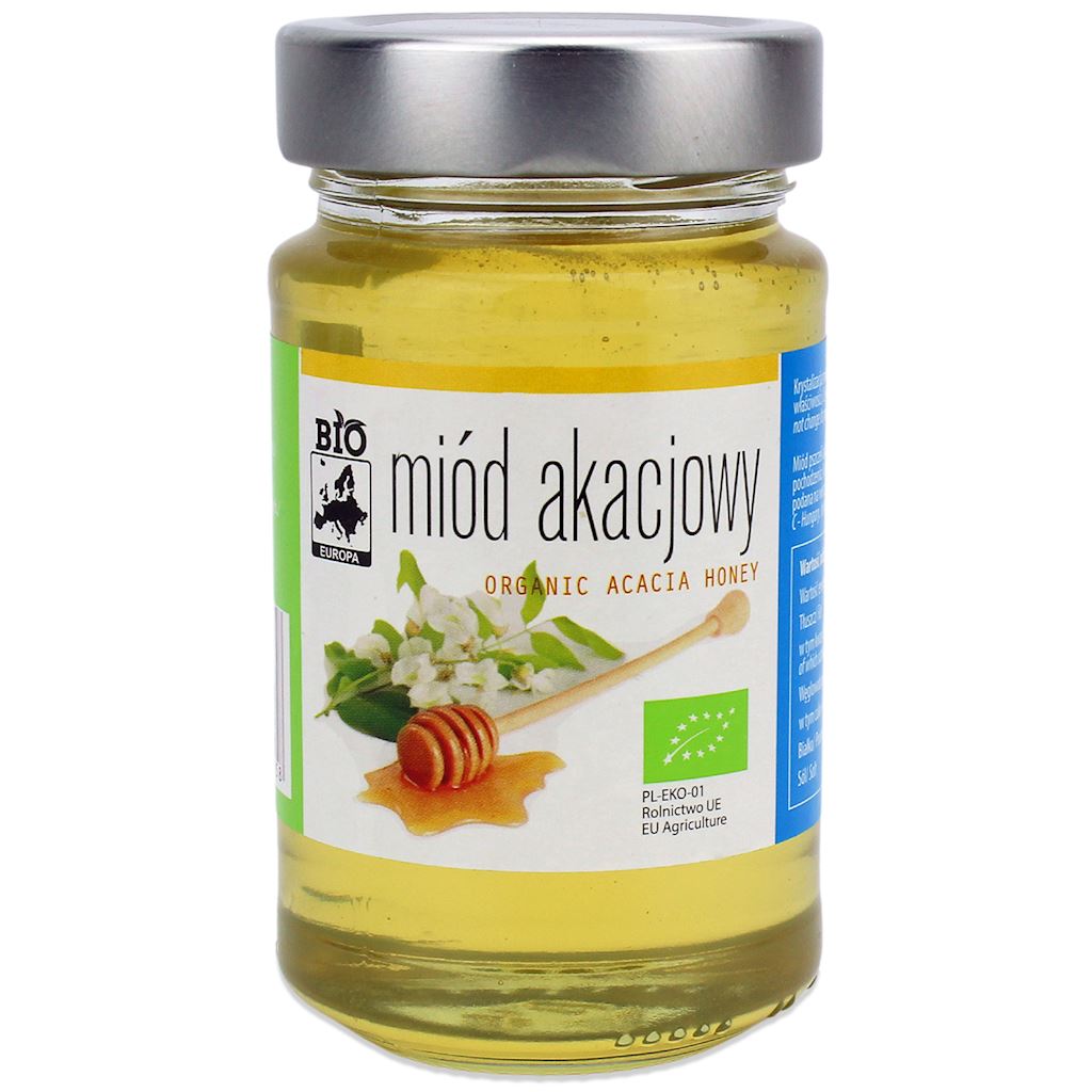 Miód akacjowy bio 300 g