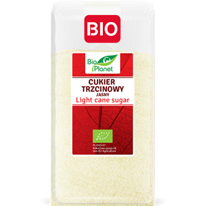 CUKIER TRZCINOWY JASNY BIO 500 g - BIO PLANET