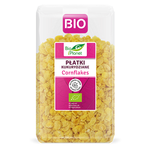 PŁATKI KUKURYDZIANE JASNE BEZ DODATKU CUKRÓW BIO 250 g - BIO PLANET