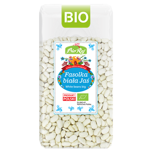 FASOLKA BIAŁA BIO (POLSKA) 500 g - BIO RAJ