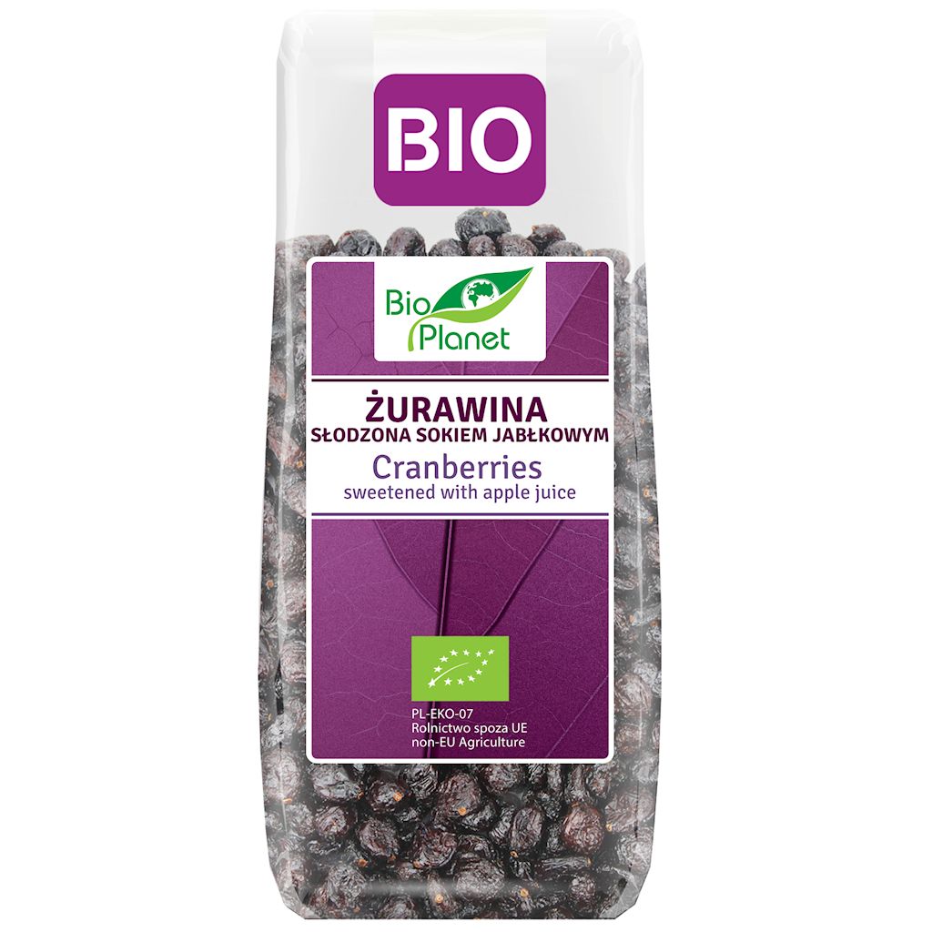 Żurawina z sokiem jabłkowym bio 100 g