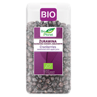 ŻURAWINA Z SOKIEM JABŁKOWYM BIO 400 g - BIO PLANET