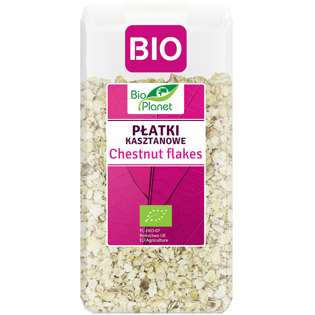 Płatki kasztanowe bio 200 g