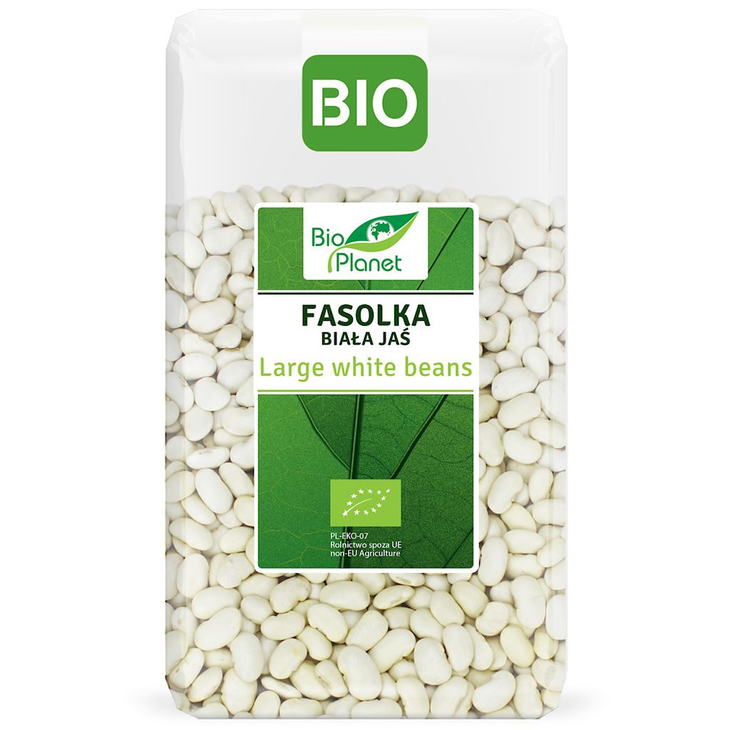 Fasolka biała jaś bio 1 kg