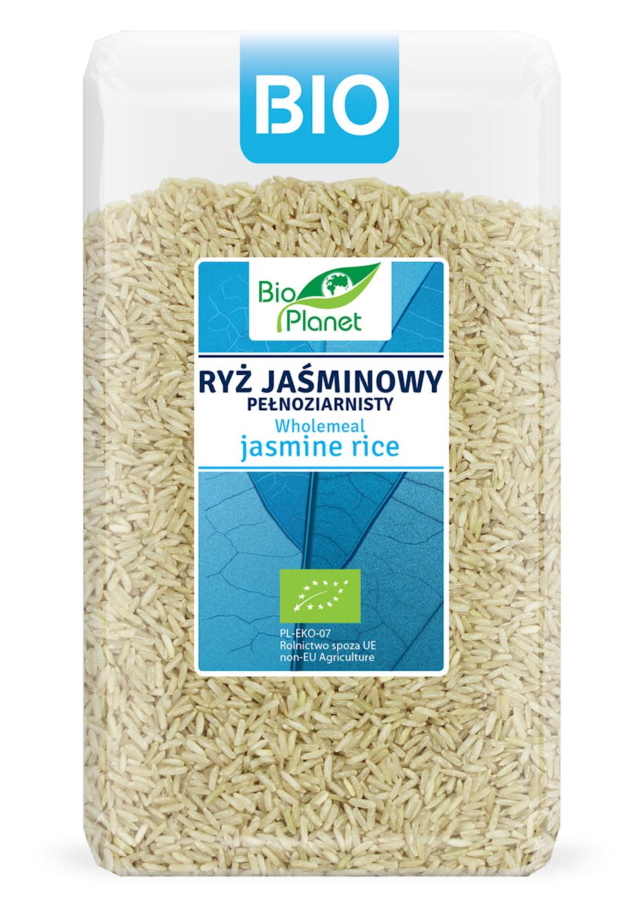 Ryż jaśminowy pełnoziarnisty bio 1 kg