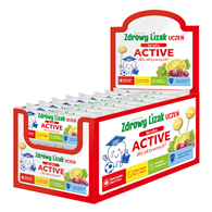 LIZAK O SMAKU WINOGRONO - CYTRYNA DLA AKTYWNYCH BEZ CUKRU BEZGLUTENOWY 6 g - MNIAM MNIAM STARPHARMA (UCZEŃ ACTIVE)