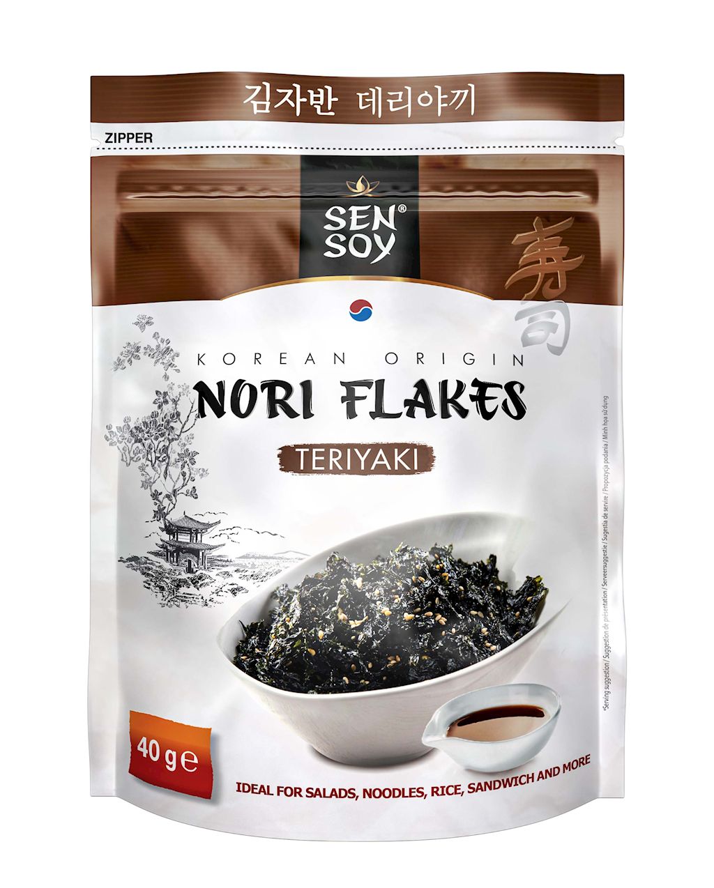 Płatki nori teriyaki 40 g
