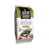 CHIPSY NORI Z OLIWĄ Z OLIWEK BEZGLUTENOWE 4,5 g - SEN SOY