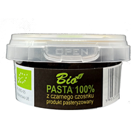 PASTA Z CZARNEGO CZOSNKU BEZGLUTENOWA BIO 80 g - PRZETWORY Z NATURY