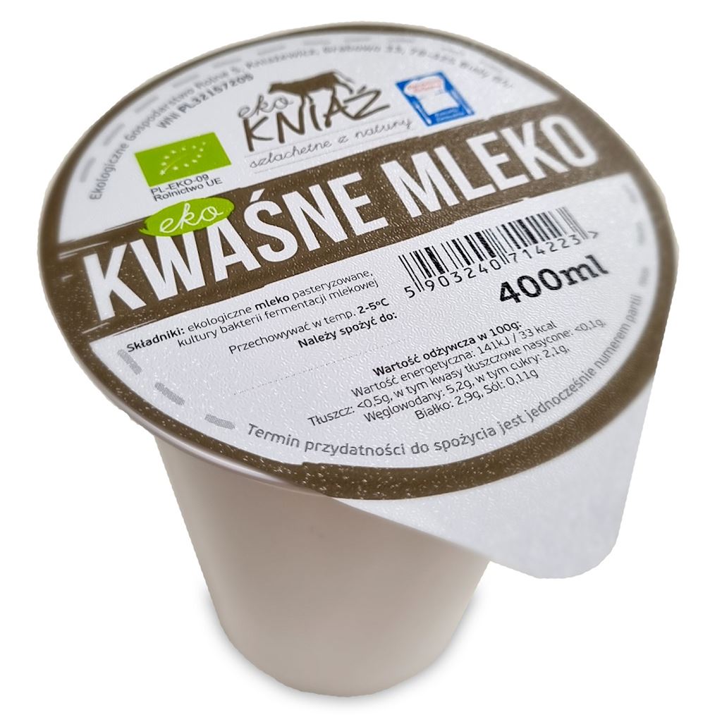Kwaśne mleko bio 400 ml