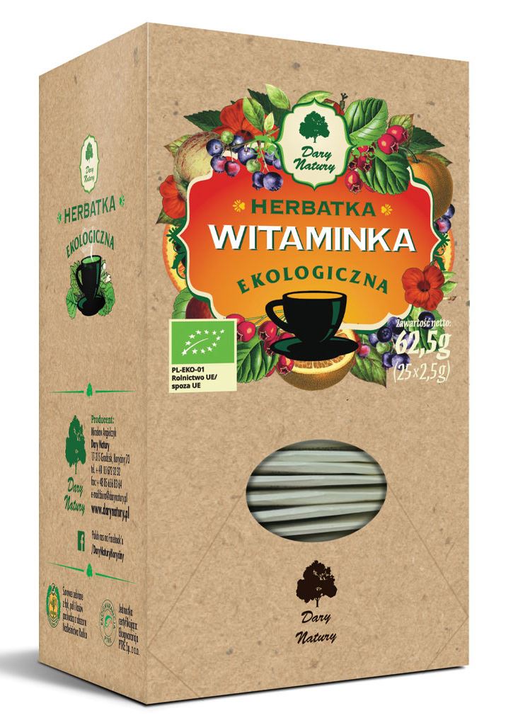 Herbatka witaminka bio (25 x 2,5 g) 62,5 g