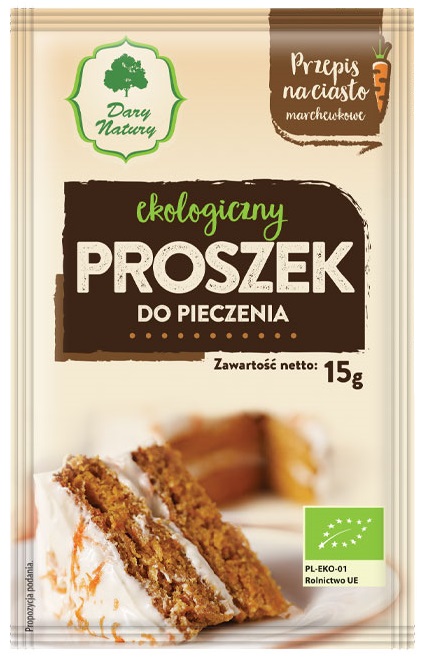 Proszek do pieczenia bio 15 g