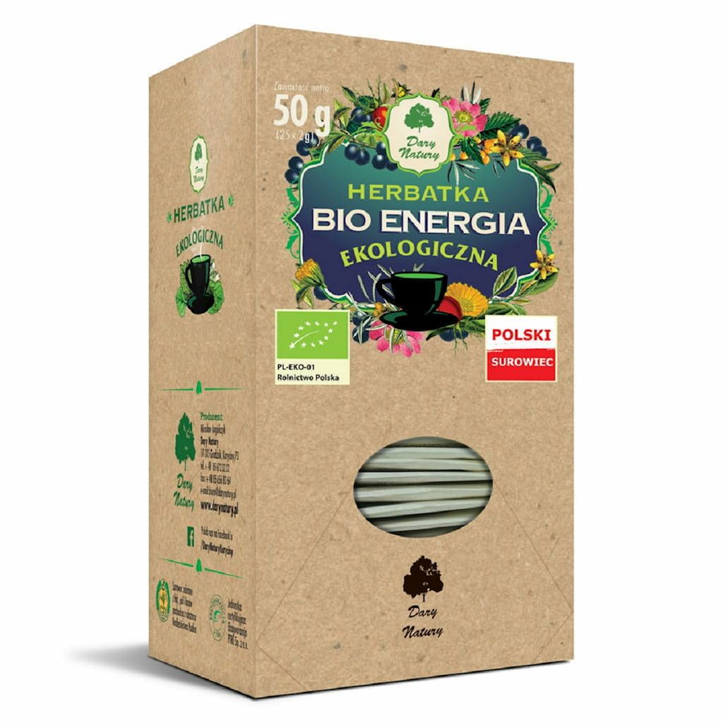 Herbatka energia bio (25 x 2 g) 50 g