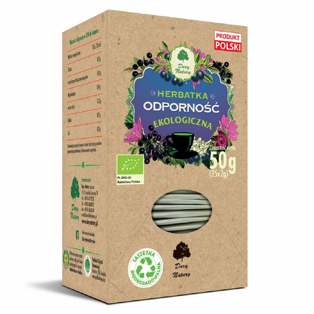 Herbatka uodparniająca bio (25 x 2 g) 50 g