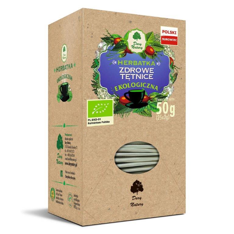 Herbatka zdrowe tętnice bio (25 x 2 g) 50 g