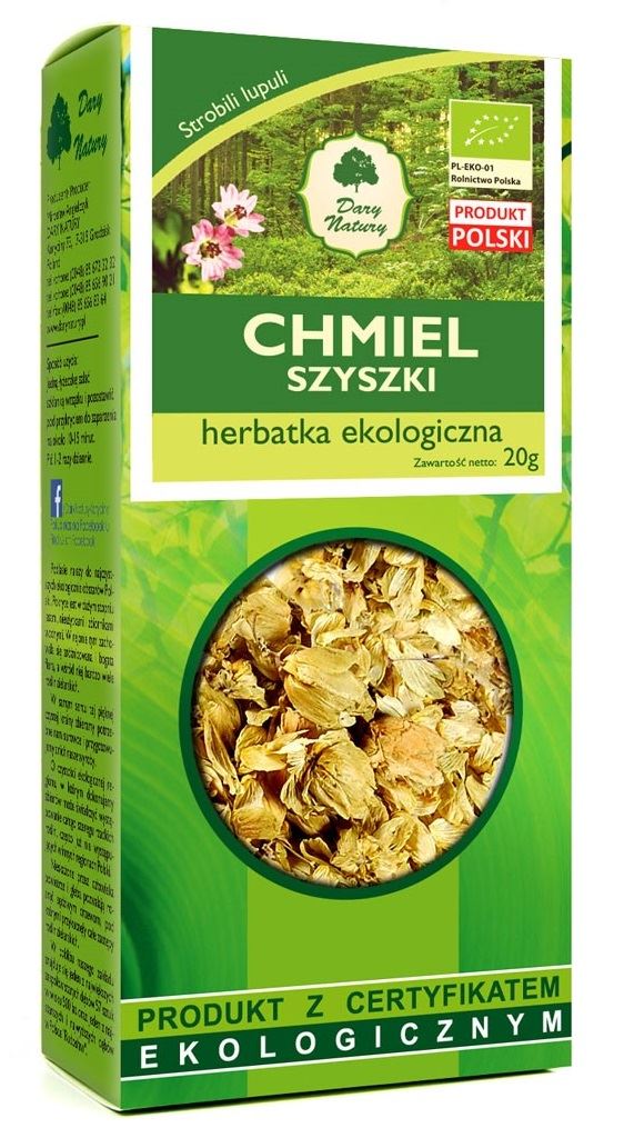 Herbatka szyszki chmielu bio 20 g