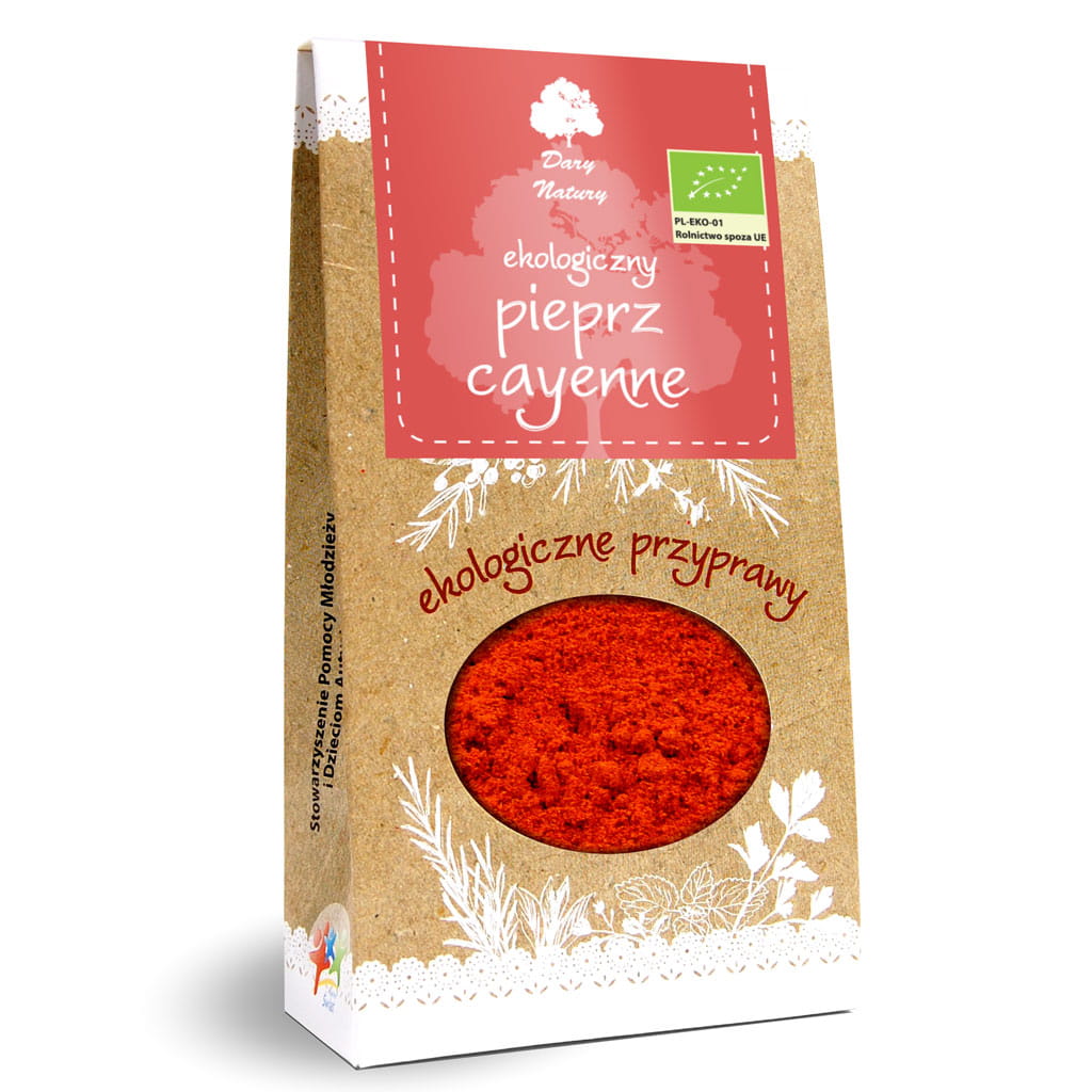 Pieprz cayenne bio 60 g