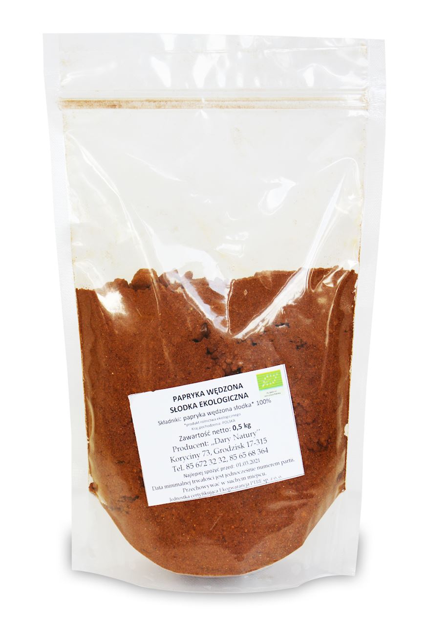 Papryka słodka wędzona bio 500 g