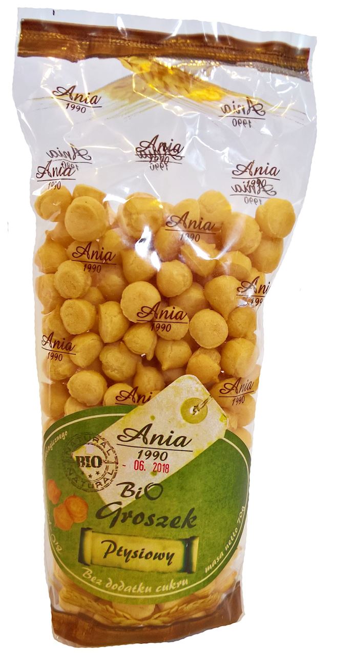 Groszek ptysiowy bez dodatku cukrów bio 70 g