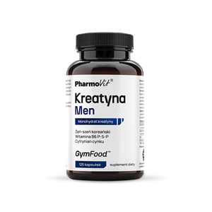 KREATYNA MEN BEZGLUTENOWA 125 KAPSUŁEK - PHARMOVIT (GYM FOOD)