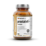 KAPSUŁKI NA PROSTATĘ (PROSTALVIT) BEZGLUTENOWE 60 szt. - PHARMOVIT (HERBALLINE)