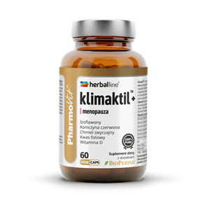 KAPSUŁKI NA MENOPAUZĘ (KLIMAKTIL) BEZGLUTENOWE 60 szt. - PHARMOVIT (HERBALLINE)