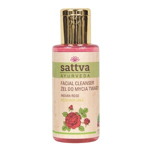 ŻEL DO MYCIA TWARZY RÓŻA INDYJSKA 100 ml - SATTVA