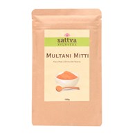 GLINKA KOSMETYCZNA DO TWARZY MULTANI MITTI 100 g - SATTVA