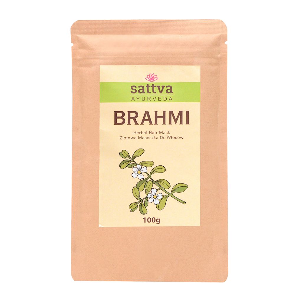 Maseczka ziołowa do włosów brahmi 100 g