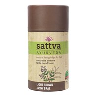 HENNA JASNY BRĄZ ECO 150 g - SATTVA (AYURVEDA)