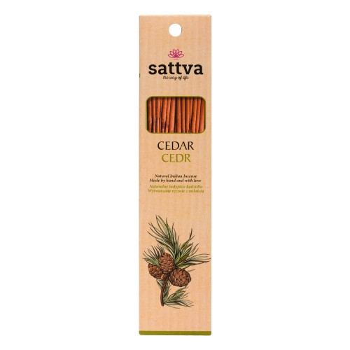 Kadzidełka indyjskie cedr (15 szt.) 30 g