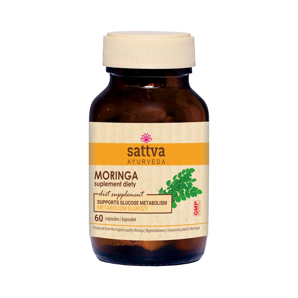 Moringa ekstrakt (450 mg) 60 kapsułek