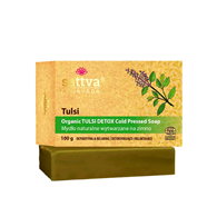 MYDŁO NATURALNE TULSI ECO 100 g - SATTVA (AYURVEDA)