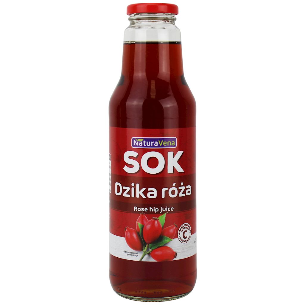Sok z dzikiej róży 750 ml