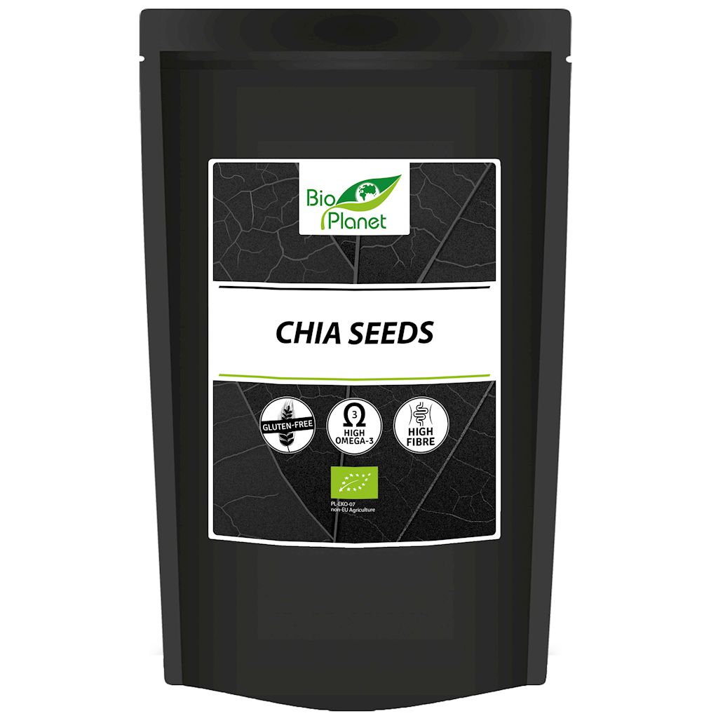 Chia nasiona bezglutenowe bio 700 g
