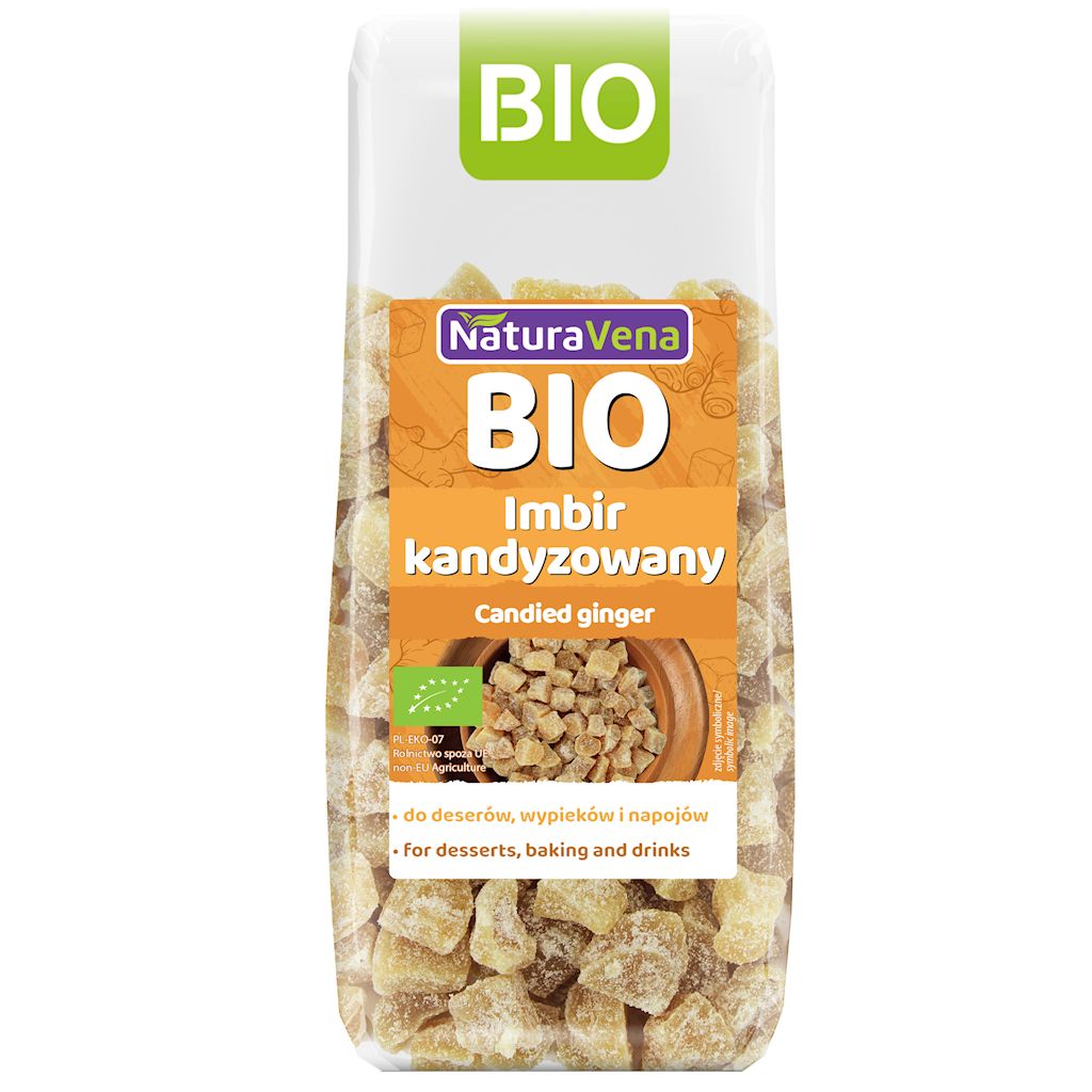 Imbir kandyzowany bio 100 g
