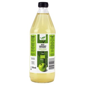 OCET JABŁKOWY 5 % NIEFILTROWANY BIO 750 ml -  BIO PLANET