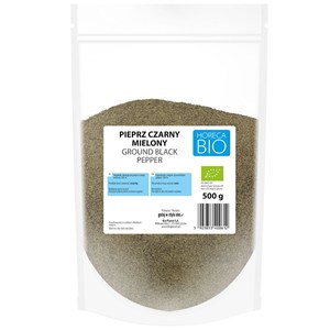 PIEPRZ CZARNY MIELONY BIO 500 g - HORECA (BIO PLANET)
