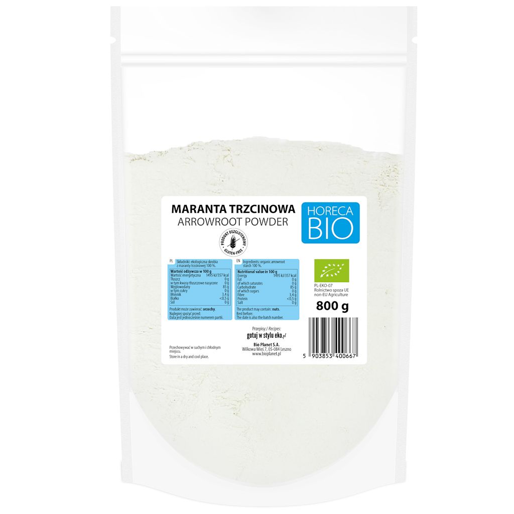 Maranta bezglutenowa bio 800 g