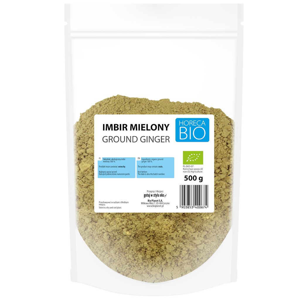 Imbir mielony bio 500 g