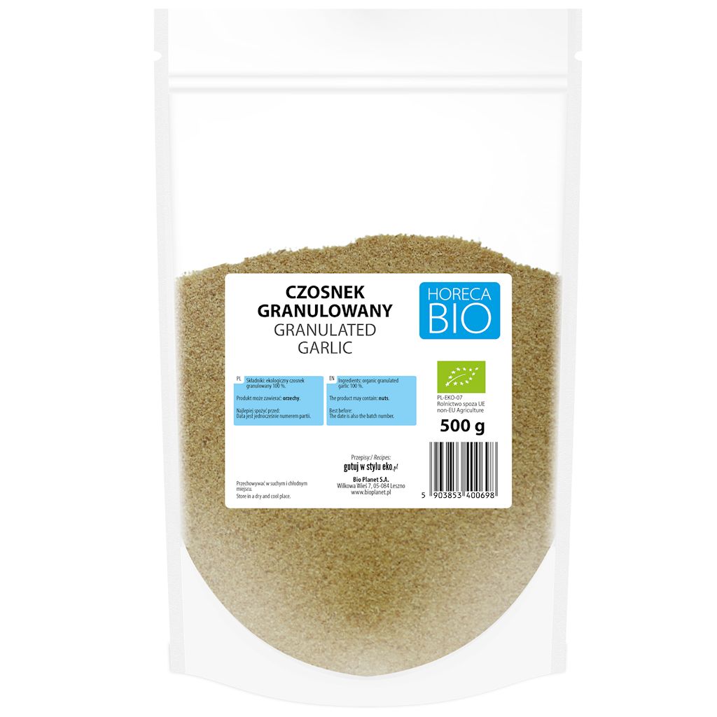Czosnek granulowany bio 500 g