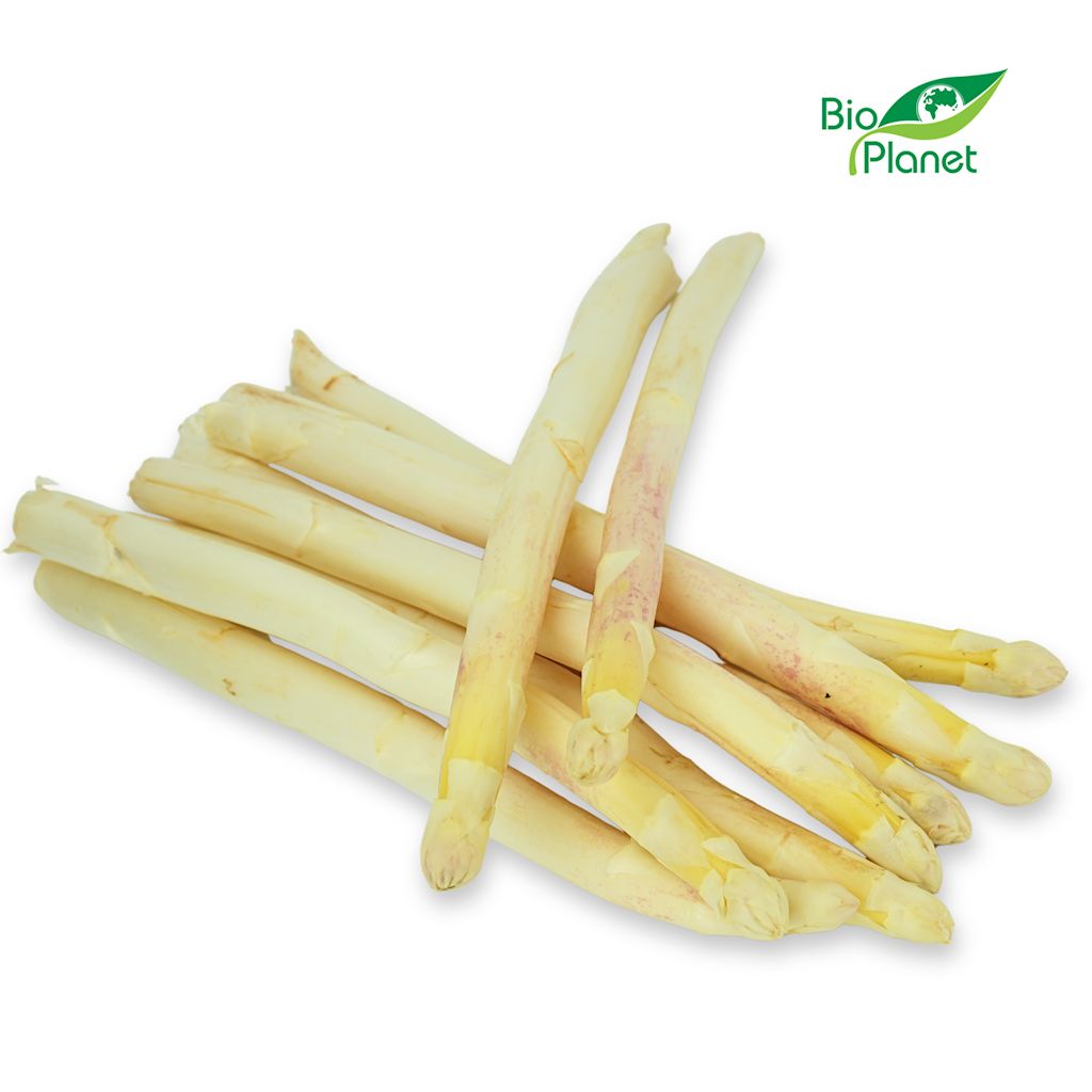 Szparagi białe świeże bio (około 0,50 kg)