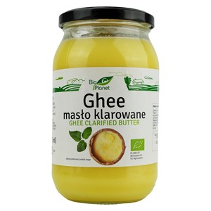 MASŁO KLAROWANE GHEE BIO 750 g (852 ml) - BIO PLANET