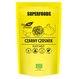 CZARNY CZOSNEK BEZGLUTENOWY BIO 70 g - BIO PLANET SUPERFOODS