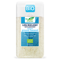 LEN MIELONY ODTŁUSZCZONY BIO 300 g - BIO PLANET