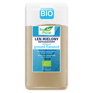 LEN MIELONY ODTŁUSZCZONY BIO 300 g - BIO PLANET