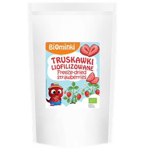 TRUSKAWKI LIOFILIZOWANE  BIO 30 g - BIOMINKI