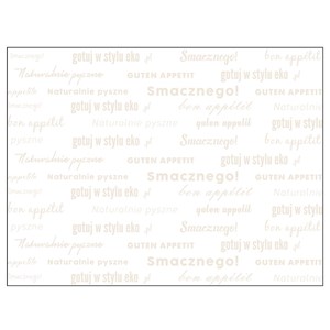 PAPIER DO PAKOWANIA ŻYWNOŚCI 60 x 40 cm - RYZA 5 kg