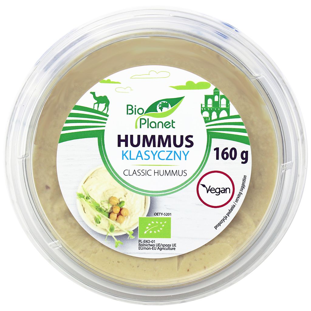 Hummus klasyczny bio 160 g
