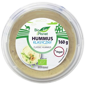 HUMMUS KLASYCZNY BIO 160 g - BIO PLANET